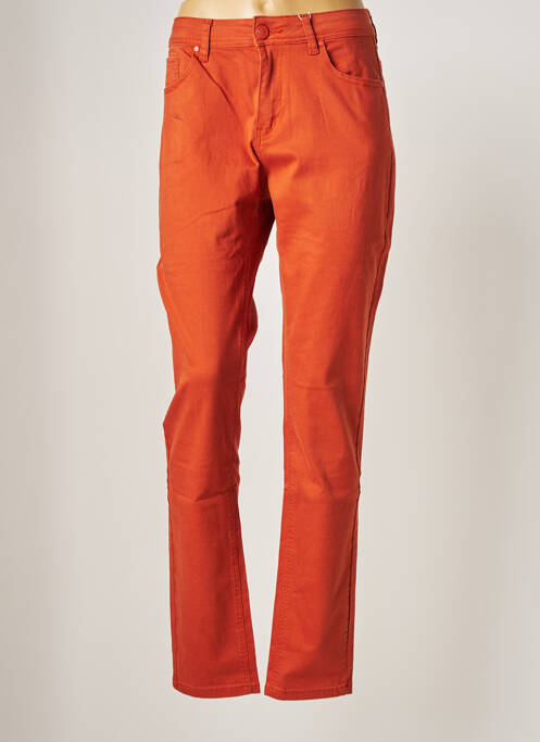 Pantalon slim orange GRIFFON pour femme