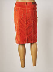 Jupe mi-longue orange AGATHE & LOUISE pour femme seconde vue