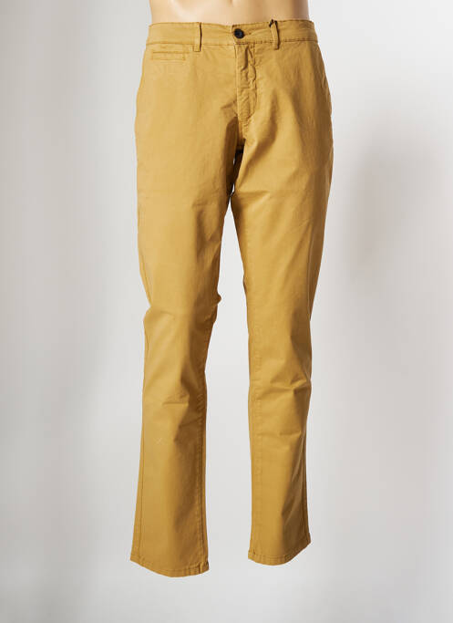 Pantalon chino beige DELAHAYE pour homme