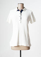 Polo blanc MAKASSI pour femme seconde vue