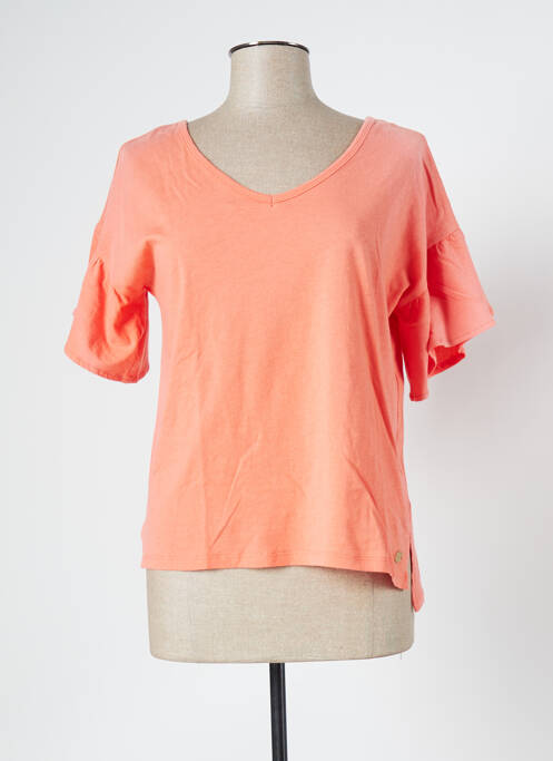 T-shirt orange LOLA ESPELETA pour femme