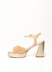 Sandales/Nu pieds beige LARA MAY pour femme seconde vue