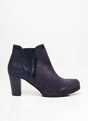 Bottines/Boots bleu REQINS pour femme seconde vue