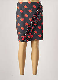 Jupe courte taille haute noir CHILL&BUY femme