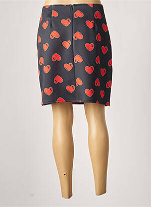 Jupe courte taille haute noir CHILL&BUY femme
