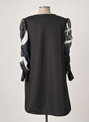 Robe mi-longue noir CHILL&BUY pour femme seconde vue
