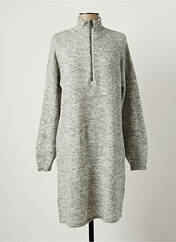 Robe pull gris ICHI pour femme seconde vue