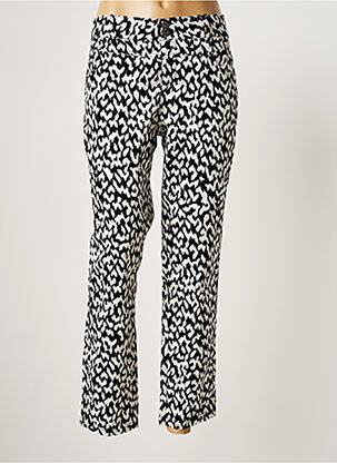 Pantalon 7/8 stretch taille normale noir STREET ONE femme