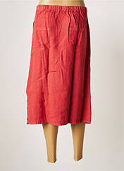 Jupe mi-longue rouge SKANDAL pour femme seconde vue