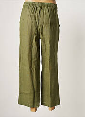 Pantalon large vert AGATHE & LOUISE pour femme seconde vue