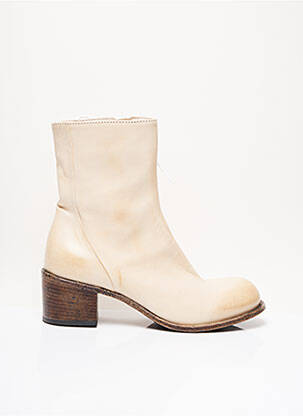 Bottines/Boots beige MOA pour femme