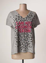 T-shirt gris JOHANNA PARIS pour femme seconde vue