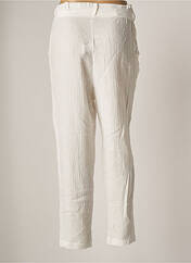 Pantalon 7/8 blanc VIE TA VIE pour femme seconde vue