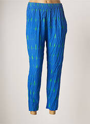 Pantalon 7/8 bleu MARGOT pour femme seconde vue