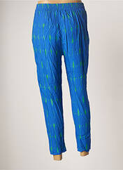Pantalon 7/8 bleu MARGOT pour femme seconde vue