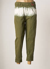 Pantalon 7/8 vert JOHANNA PARIS pour femme seconde vue