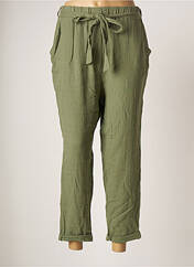 Pantalon 7/8 vert VIE TA VIE pour femme seconde vue