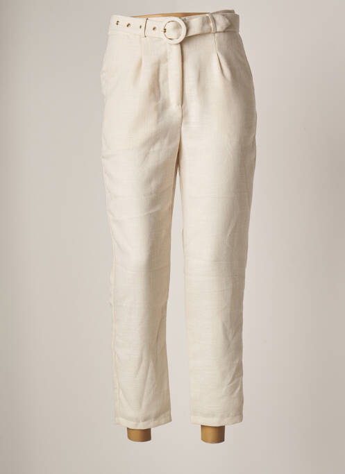 Pantalon 7/8 beige LA PETITE ETOILE pour femme