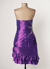 Robe courte violet JOSETTE NAGEL pour femme seconde vue