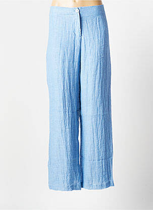 Pantalon Femme Crea Concept Taille 38 - Vert Kaki, Jambes Larges, 96% Laine Fine, Neuf Avec Étiquettes