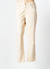 Pantalon slim beige TRUSSARDI JEANS pour femme seconde vue
