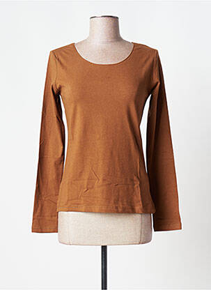 T-shirt marron CREA CONCEPT pour femme