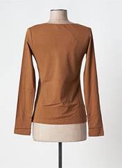 T-shirt marron CREA CONCEPT pour femme seconde vue