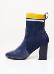 Bottines/Boots bleu MALIPARMI pour femme seconde vue