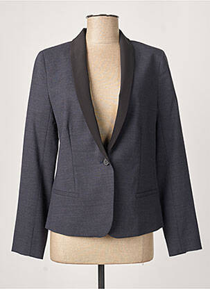 Blazer poches bleu PABLO femme