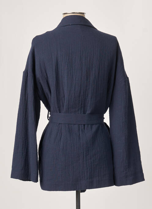 Veste casual bleu STUDIO PARISIEN pour femme