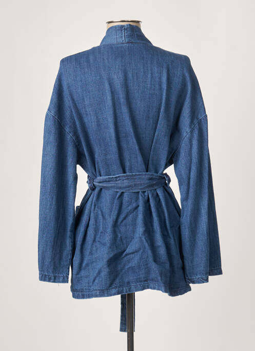 Veste casual bleu STUDIO PARISIEN pour femme