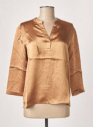 Blouse manches 3/4 manches 3/4 marron GERARD DAREL femme
