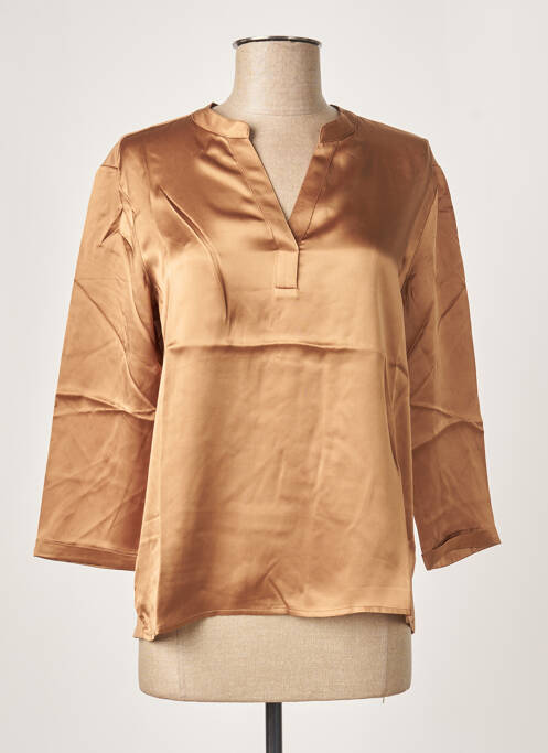 Blouse manches 3/4 manches 3/4 marron GERARD DAREL femme