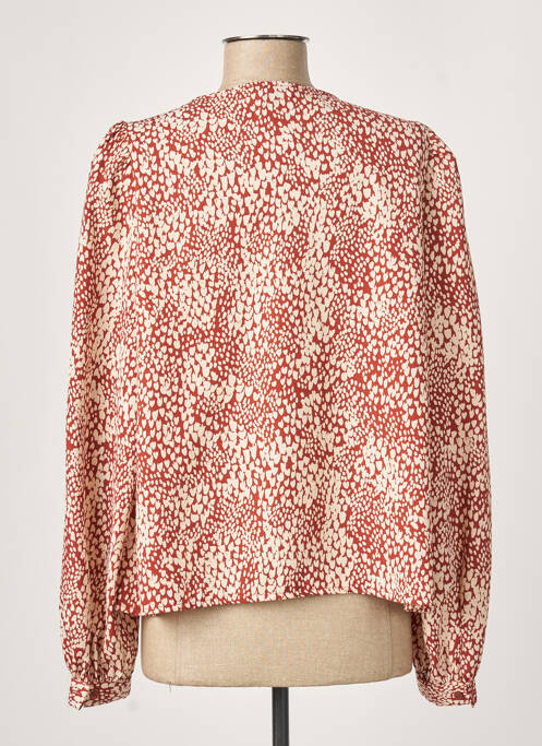 Blouse marron JANIS & JOHN pour femme