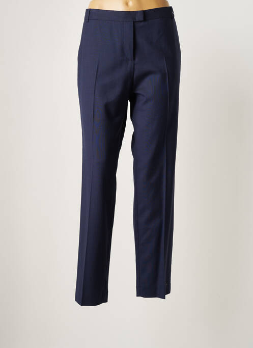 Pantalon droit bleu PABLO pour femme