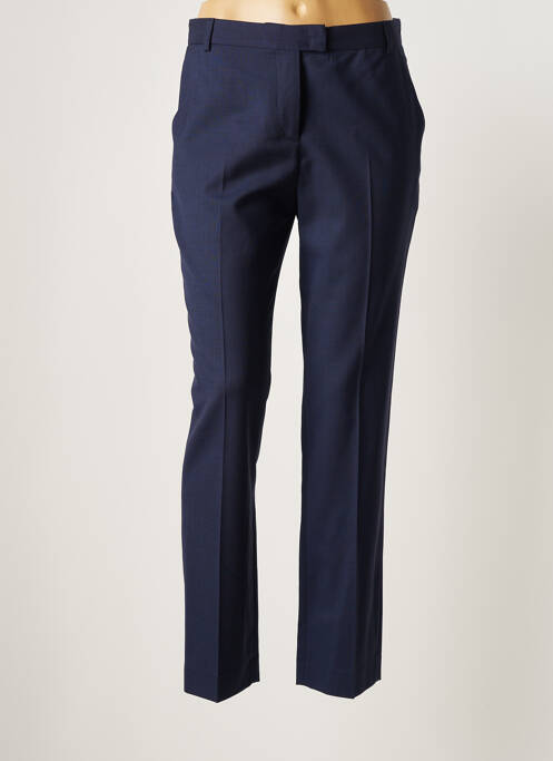 Pantalon droit bleu PABLO pour femme