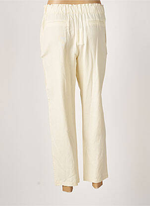 Pantalon chino taille normale taille normale beige BELLA JONES femme
