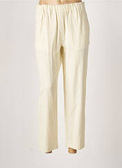 Pantalon chino beige BELLA JONES pour femme seconde vue