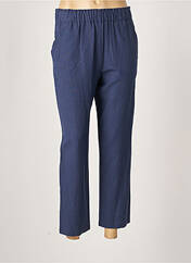 Pantalon chino bleu BELLA JONES pour femme seconde vue