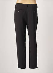 Pantalon chino noir PABLO pour femme seconde vue