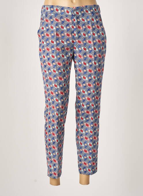 Pantalon chino taille normale taille normale bleu EMA BLUE'S femme