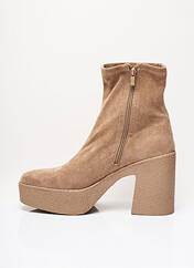 Bottines/Boots beige IDEAL SHOES pour femme seconde vue