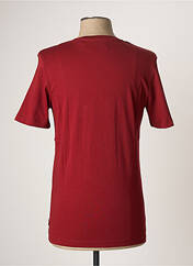 T-shirt rouge JACK & JONES pour homme seconde vue