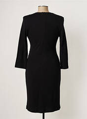 Robe mi-longue noir XO pour femme seconde vue