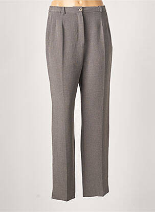 Pantalon droit gris M&Y pour femme