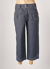 Pantalon 7/8 bleu CINOCHE pour femme seconde vue