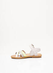 Sandales/Nu pieds blanc REQINS pour fille seconde vue