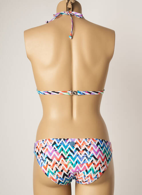 Maillot de bain 2 pièces bleu OLYMPIA pour femme