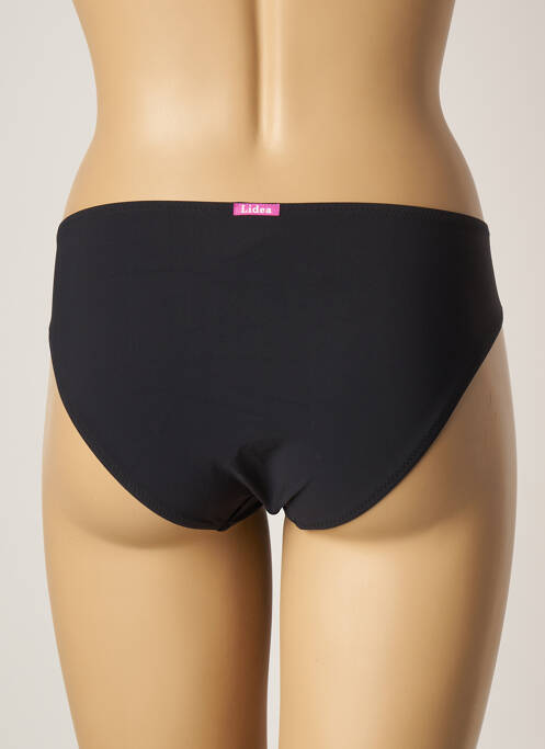Bas de maillot de bain noir LIDEA femme
