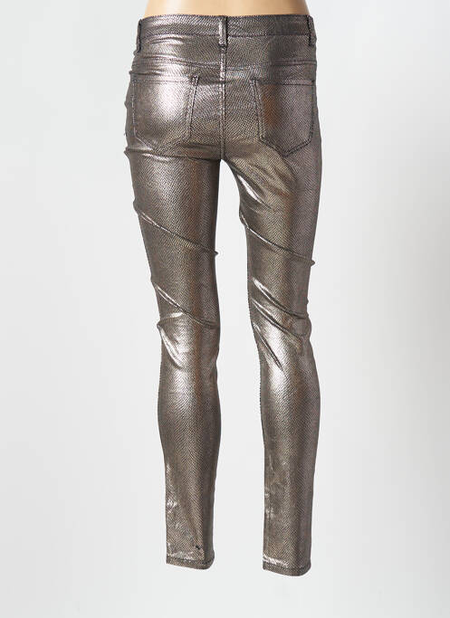 Pantalon slim gris R.DISPLAY pour femme